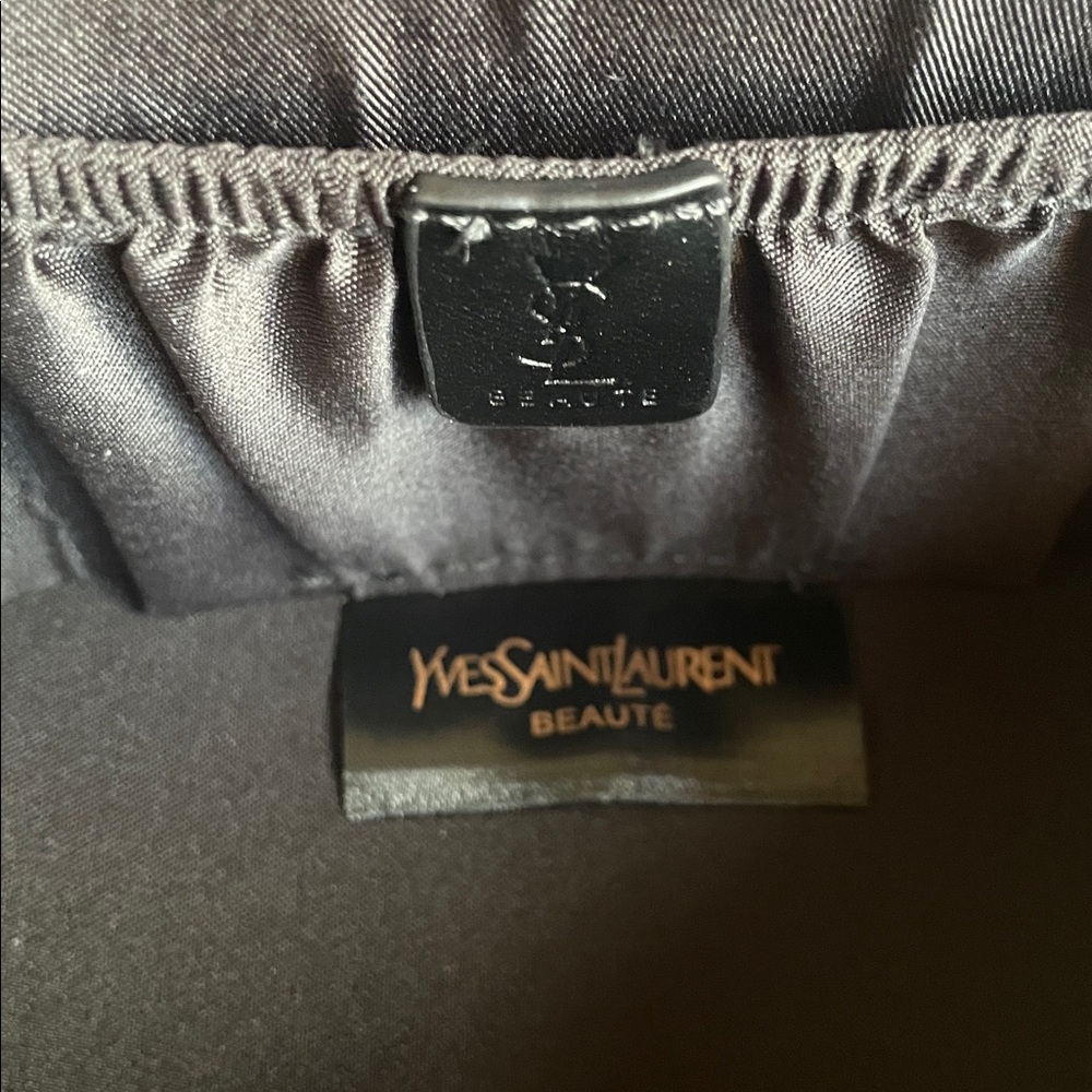 YSL Black Quilted Crossbody Bag with Gold Logo , crossbody strap, GWP . - Picture 11 of 11